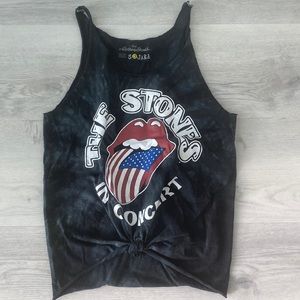 Sojara tie-dye tank top rocker t